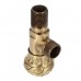 Faucet Triangle Valve 1/2" x 1/2" Antique Brass Angle Stop Valve Shut Off Faucet Replacement Parts - B07H88BDTL